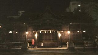 イルミネーションの帰りに寄りました。