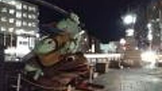 イルミネーションを見た帰りに寄りました。