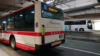 ラッシュ時にもスムーズに降車できました