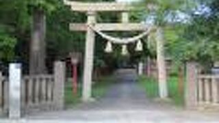 安政年間に創建された道内屈指の古社