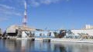 中世の堺港を描いた巨大壁画