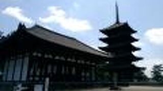 五重塔と一緒に見る風景が素晴らしい