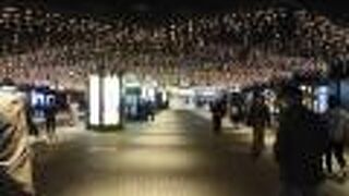 大規模な地下街