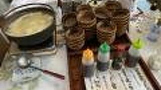 おいしい島豆腐を堪能できます