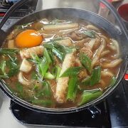 今回は味噌煮込みうどん