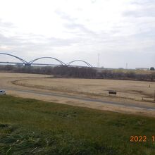 本丸石碑からの景色