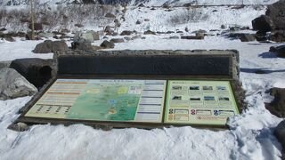 雄大な山を間近に見ることができます