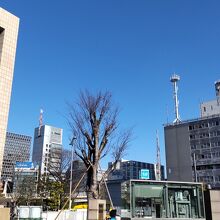 気象庁方面からアクセスポイント！