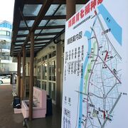 順路案内図あり