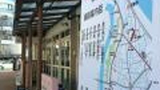 順路案内図あり