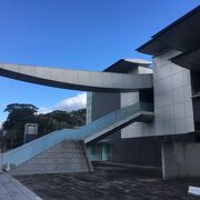 建築家、黒川紀章氏設計の美術館