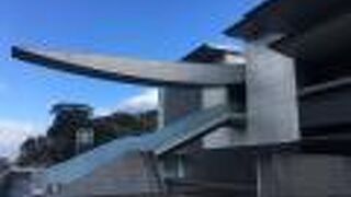 建築家、黒川紀章氏設計の美術館