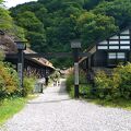 時代村のような雰囲気の温泉