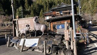 ここから夢のつり橋に行きます