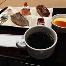 夕食のデザート