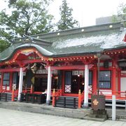 松本市中心部の神社