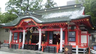 松本市中心部の神社