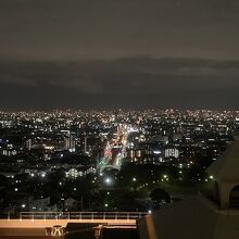 部屋からの夜景