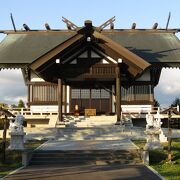 由緒ある立派な神社