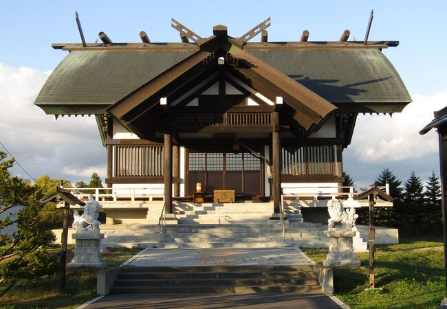 由緒ある立派な神社