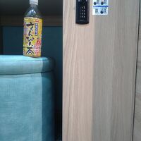 個室キャビン内ロッカー