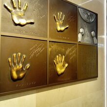 ドラえもんの手形も