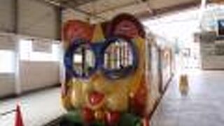 キュートなケーブルカー