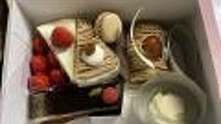 ケーキをテイクアウトしてみました