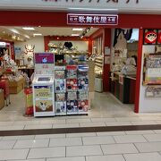 アニメやマンガのキャラクター商品を販売する、東京駅構内のショッピング街