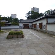 江戸時代の大名屋敷を再現しています