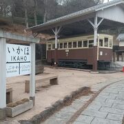 軽便鉄道が展示