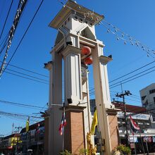 昼間の時計塔