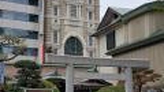 神戸事件発祥の地の碑もあります