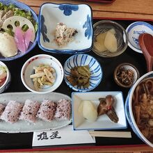 うどん山菜 塩屋