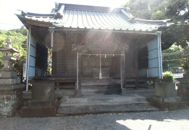 鎌倉駅方面の眺めが良い神社　