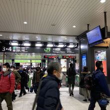 【JR 川越駅】平日午前10時ですが…