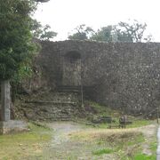 斎場御嶽の近くにある城跡