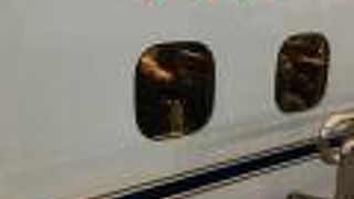 岡山で後続列車に短時間で乗り換え。