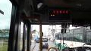 路線バスを利用して、平城宮跡に行きました。