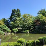 元はお寺の庭園