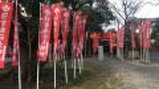 大江神社の摂末社「おいなりさん」