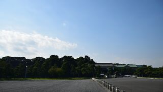 江戸城のすぐ横にある日本を代表する公園
