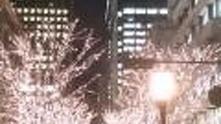 イルミネーションが美しい