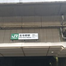 北与野駅