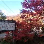 那須から日光へ抜ける紅葉の綺麗な地方道