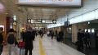 新幹線利用時に便利なショッピングエリア