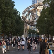 ランドマークタワー方面