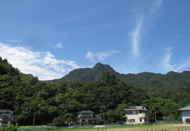 観海アルプスの最高峰です。