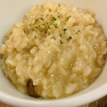 リゾット　運ばれてくるのが 少し早かったな