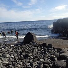 ダイビングのエントリー・エグジット口